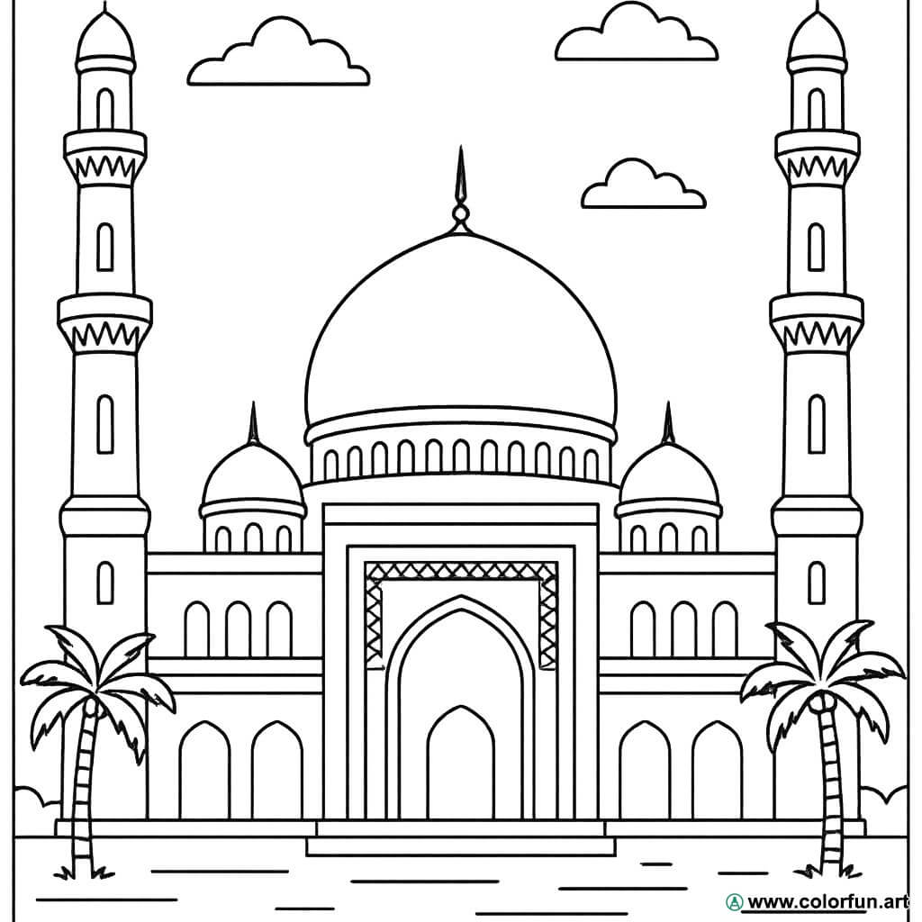 Coloriage De La Mosqu e T l charger Ou Imprimer Gratuitement