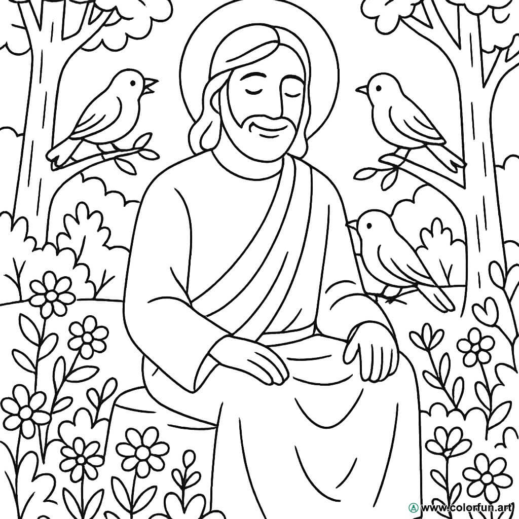 Desenho para Colorir Desenho Kawaii: Um Jardim de Encantos | Colorir Online  | MundoDosJogos.org, image size:1024x1024