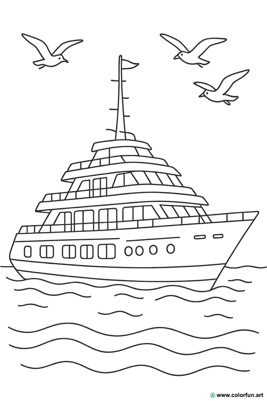 Coloriage D un Bateau De Luxe T l charger Ou Imprimer Gratuitement Coloriage D un Bateau De Luxe T l charger Ou Imprimer Gratuitement