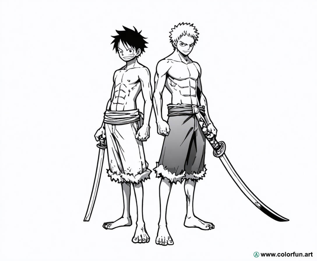 Zoro Coloring Pages Free 2025 Zoro Coloring Pages Free 2025