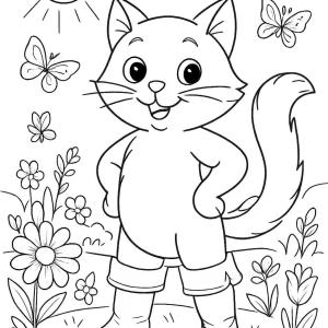 15 Coloriages De Chat Botté - Coloriages Gratuits pour Enfants ...