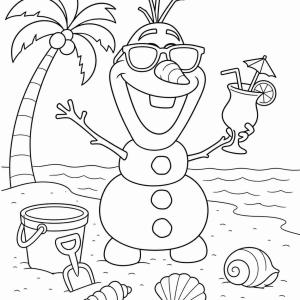 coloriage olaf disney
