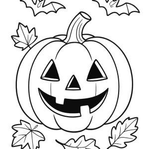 kolorowanka halloween tradycyjna dynia