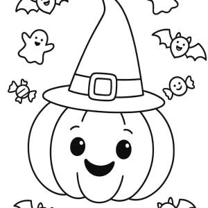 kolorowanka wesoła halloween