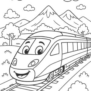 fun tgv coloring page