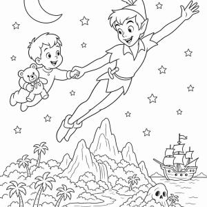 disegno da colorare Peter Pan Michele