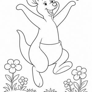 Winnie the Pooh Kanga coloring page