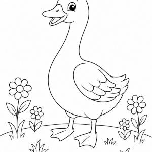 kleurplaat babygans