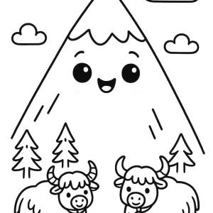 dibujo para colorear everest mignon