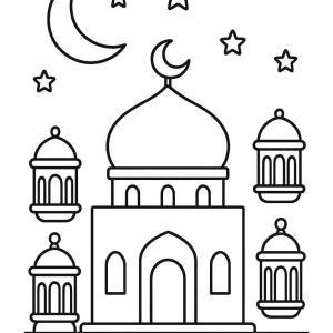 kolorowanka islam ramadan