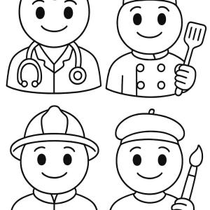 kolorowanka emoji zawodów