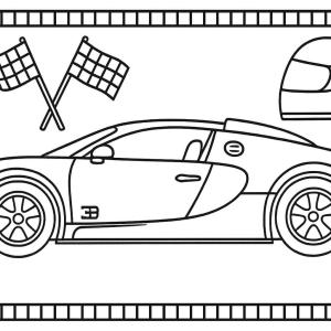 kolorowanka bugatti veyron