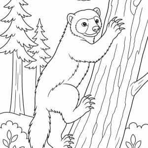 coloriage wolverine difficile