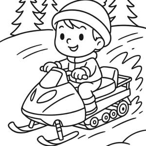 kolorowanka ski doo