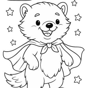 kolorowanka wolverine dla małych