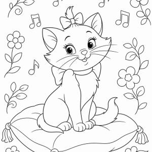 kleurplaat de aristokatten disney marie